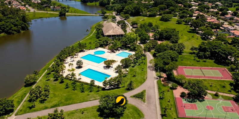 Lazer no Fazenda Vila Real: clube, trilhas, lagos e gastronomia