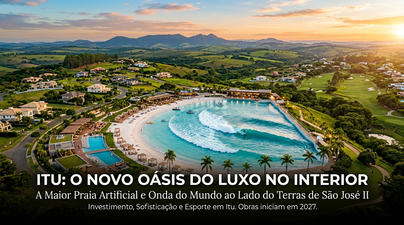 O Novo Fenômeno do Interior: Maior Praia Artificial do Mundo Eleva o Patamar de Investimento em Itu