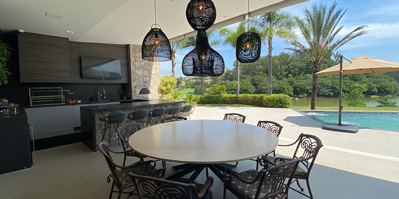 Casas com Espaço Gourmet