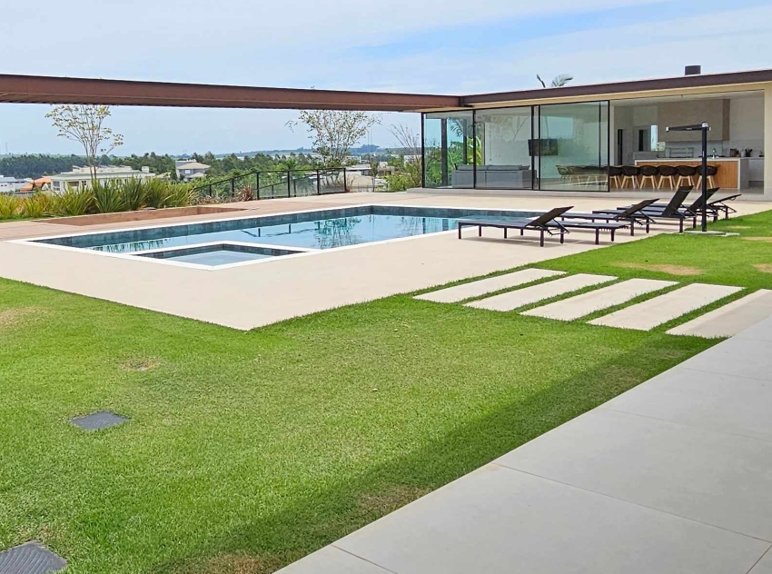 Imóvel contemporâneo cheio de conforto nos detalhes