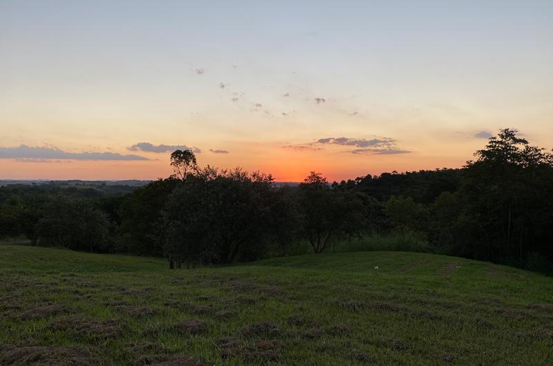 Por do sol no Vila Real belíssimo