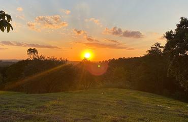 Por do Sol no Fazenda Vila Real
