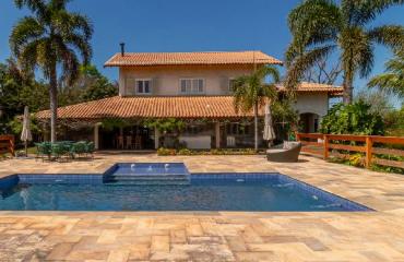 Casa com Vista do Pôr do Sol no Fazenda Vila Real, Itu